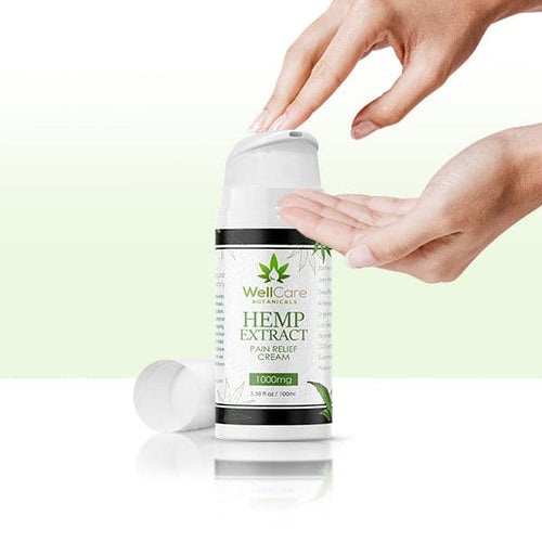 Hemp Extract Pain Relief Cream 1000MG Airless Pump