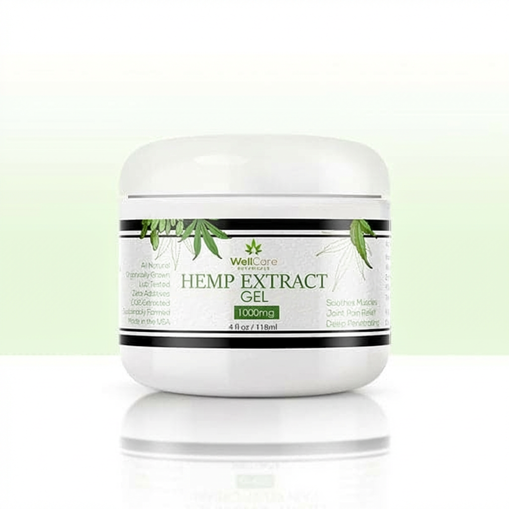 1000mg CBD Hemp Muscle & Joint Recovery Gel - Extra Strength