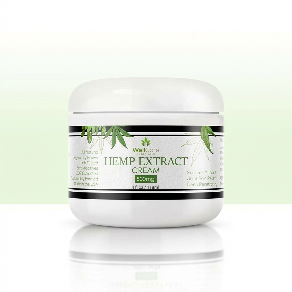 500mg CBD Hemp Muscle & Joint Recovery Cream