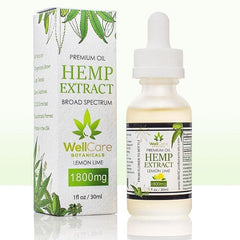 Hemp Oil Extract 1800mg Tincture Lemon Lime 02